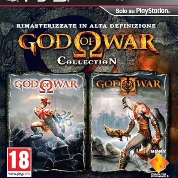 PS3 - God of War Collection (1+2 in HD) - [PAL EU - NO NTSC]