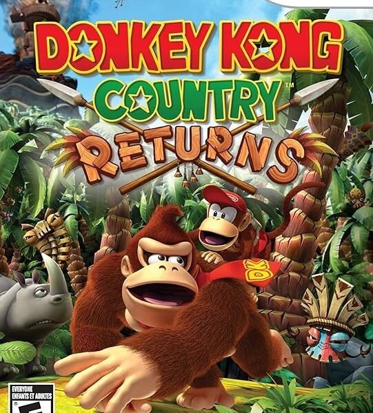 Nintendo Donkey Kong Country Returns - Action/Adventure Game Retail - Wii