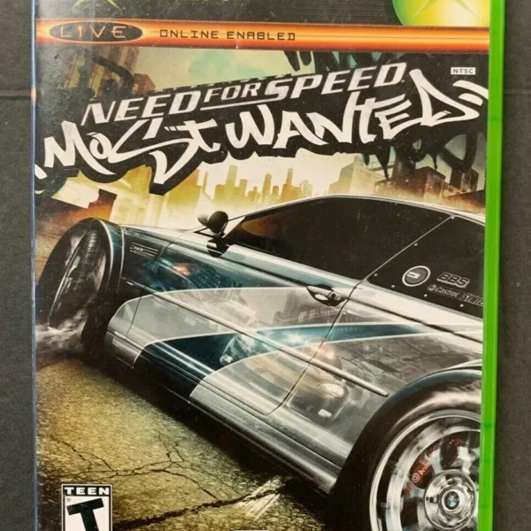 2005 Microsoft XBOX *Need For Speed Most Wanted* Complete CIB Working AA 2922