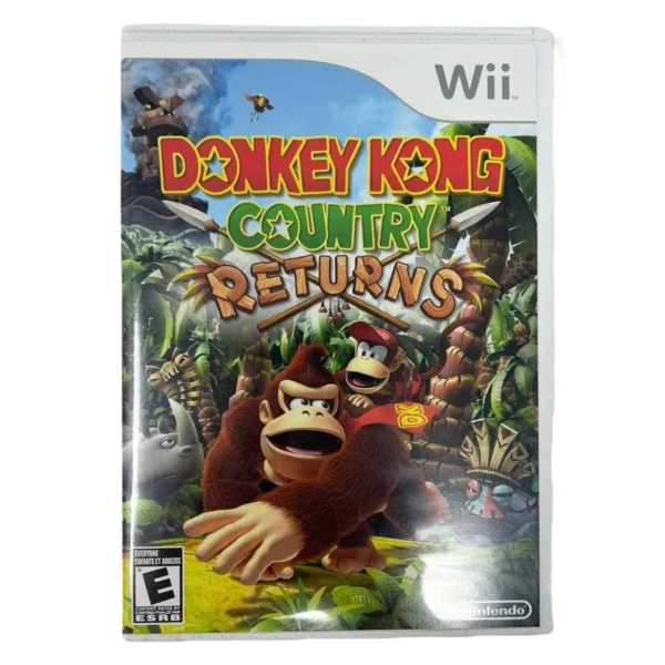 Wii Donkey Kong Country Returns Video Game