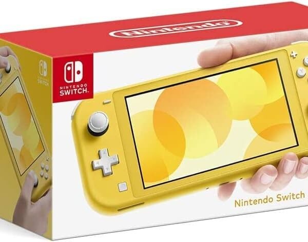 Nintendo Switch Lite Console - Yellow (Japanese Version)