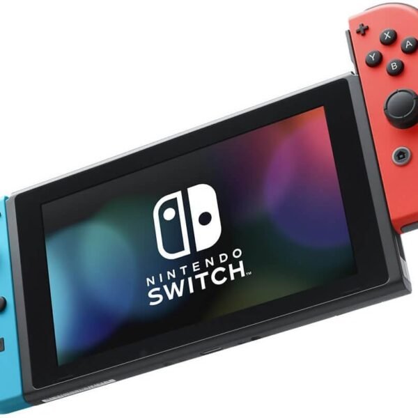 Nintendo Switch with Neon Blue and Neon Red Joy‑Con™