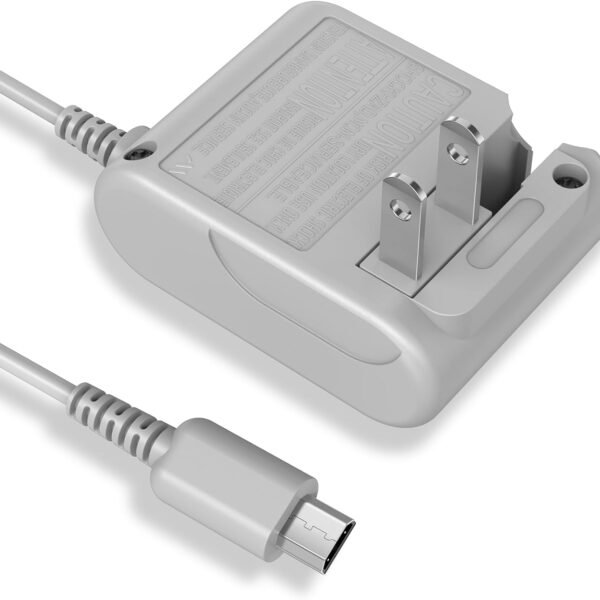 Universal Travel Charger for Nintendo DS Lite,AC Adapter Power Cord Replacement for Nintendo DS Lite System [100-240V, 5.2V 450mA]