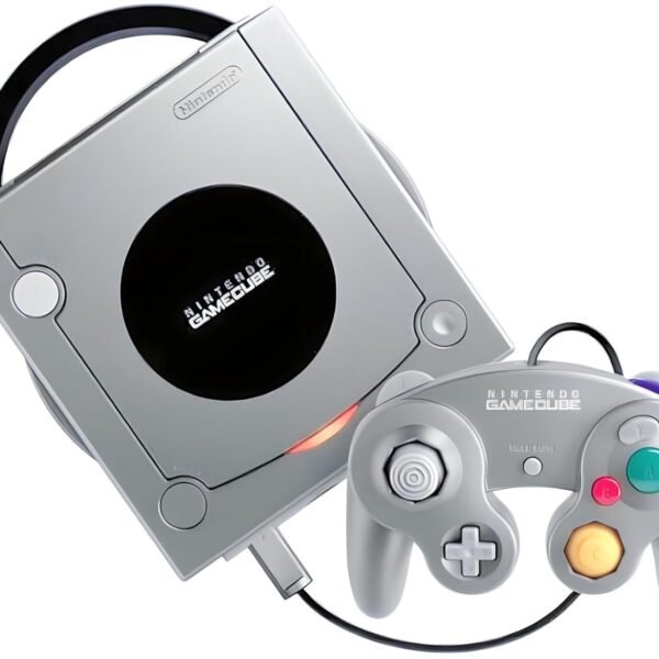 Gamecube Console Platinum (Renewed)