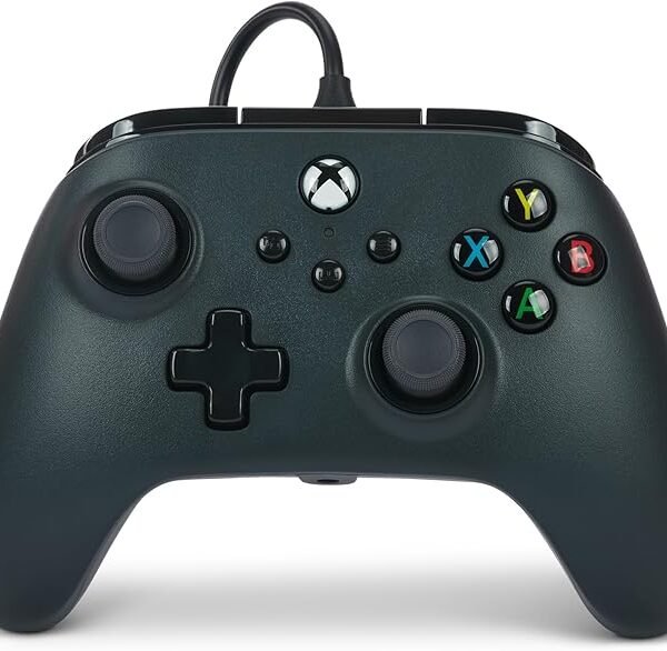 PowerA Wired Controller for Xbox Series X|S - Mariner Blue, Gamepad, Video Game/Gaming Controller
