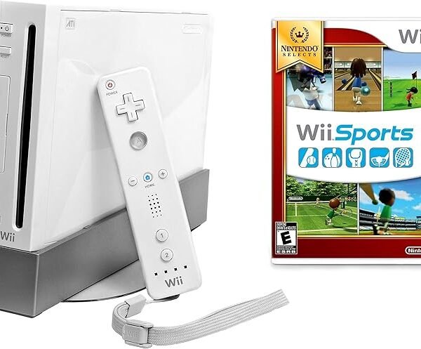 Nintendo Wii Console with Wii Sports (Renewed)