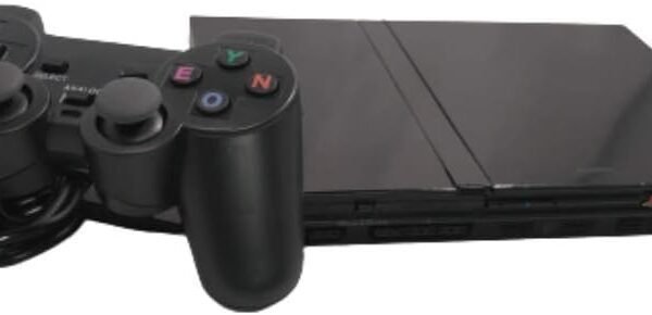 Sony Playstation 2 Black Console Slim