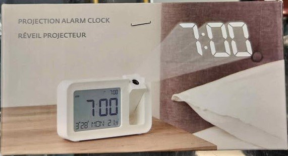 Projector Alarm clock