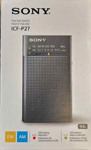 Sony FM/AM RADIO