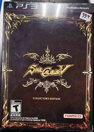 PS3 SoulCalibur V Collector's Edition