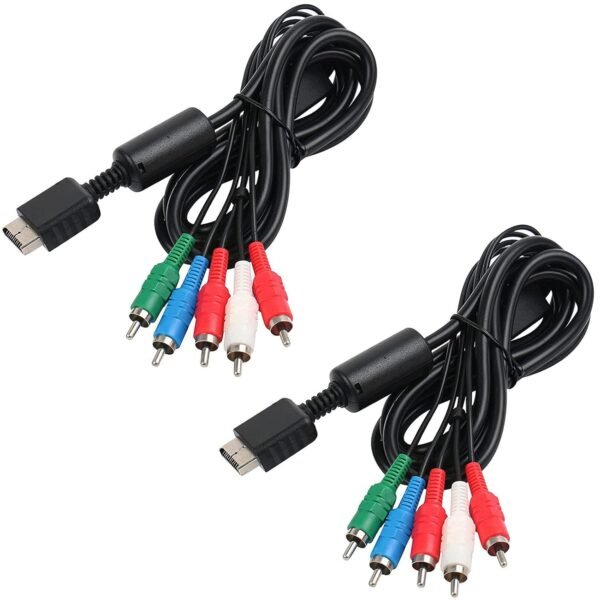 Component HD AV Cable for PS2 PS3 PS3 Slim HDTV-Ready 5-Wire TV Cables