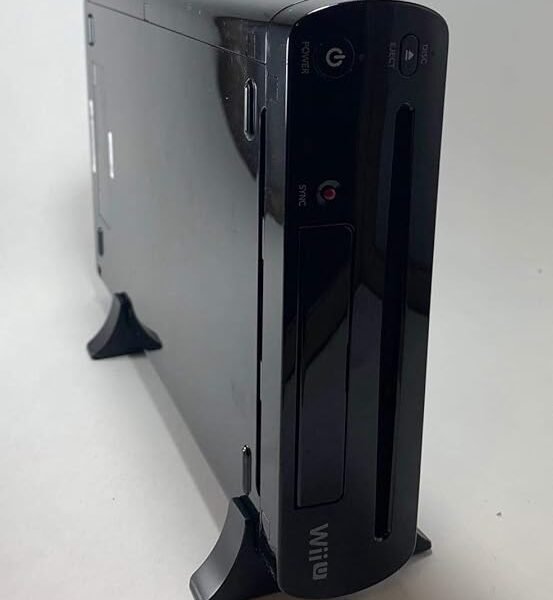 Replacement Official Authentic Nintendo Wii U Console [Black] [Nintendo Wii] (Renewed)