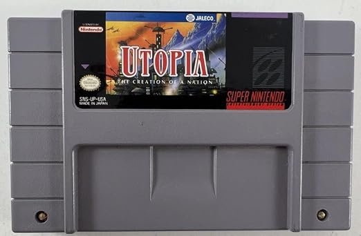Utopia: The Creation of a Nation - Nintendo Super NES