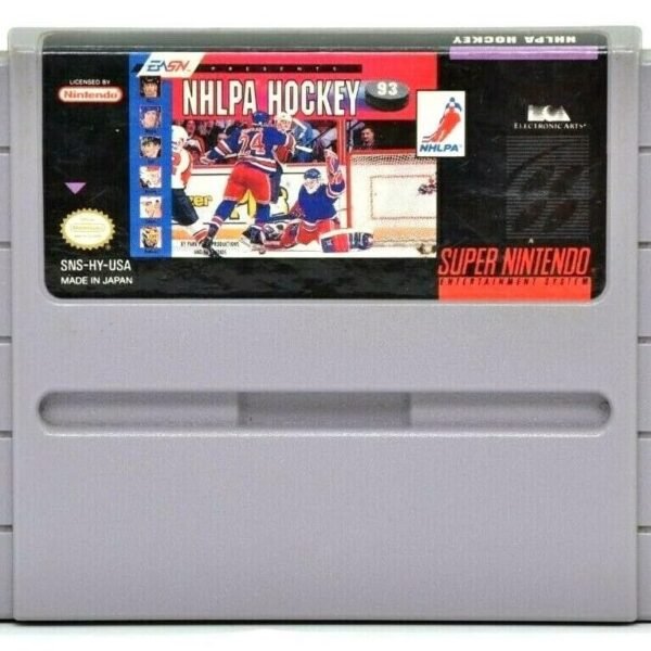 NHLPA Hockey 93 - Nintendo Super NES