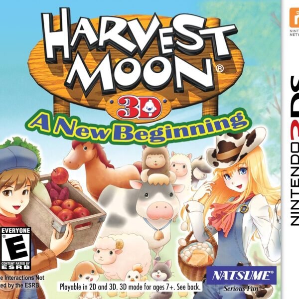 Harvest Moon 3D: A New Beginning - Nintendo 3DS