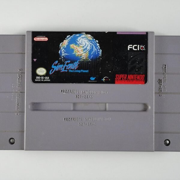 SimEarth: The Living Planet - Nintendo Super NES