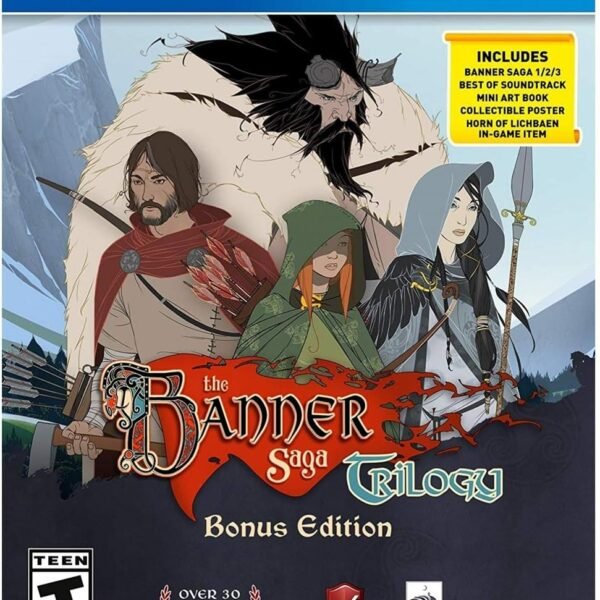 The Banner Saga Trilogy Bonus Edition PS4