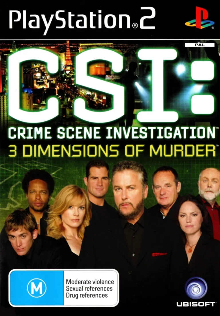 CSI: 3 Dimensions of Murder - PlayStation 2